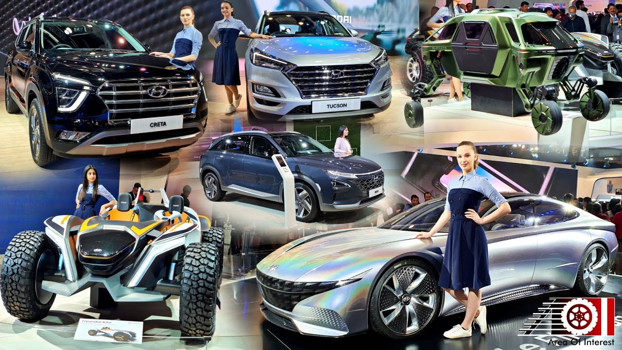 Auto Expo 2020 | Everything HYUNDAI in 5 Minutes! | Virtual Tour | Games | Creta | Tucson | Concepts
