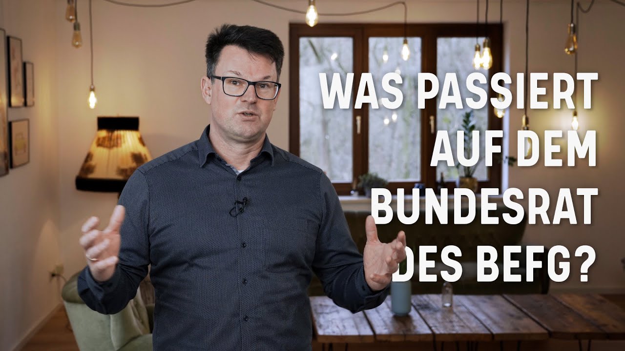 Was passiert auf der Bundesratstagung des BEFG?