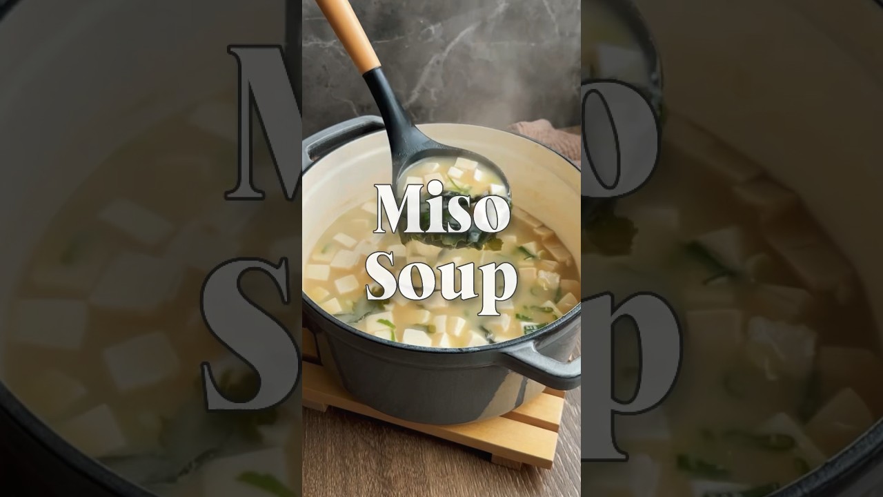 Bikin Miso Soup Di Rumah👌🏻#miso #misosouprecipe #misosoup
