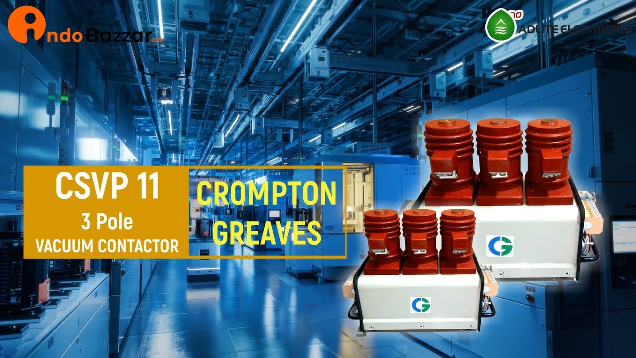 Crompton Vacuum Contactor CSVP 11 3 Pole