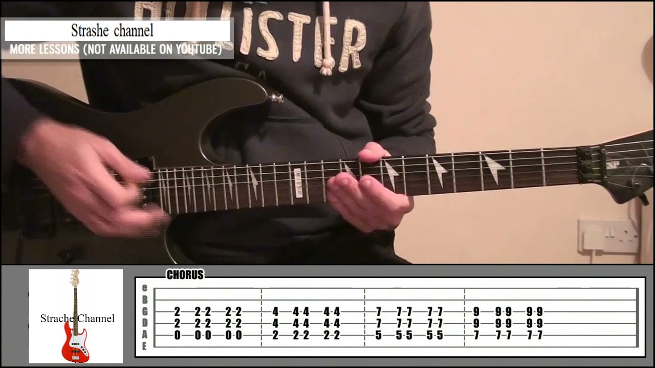 Blink 182 - Don't Leave Me Performances & Jam Track best guitar lessons tabs