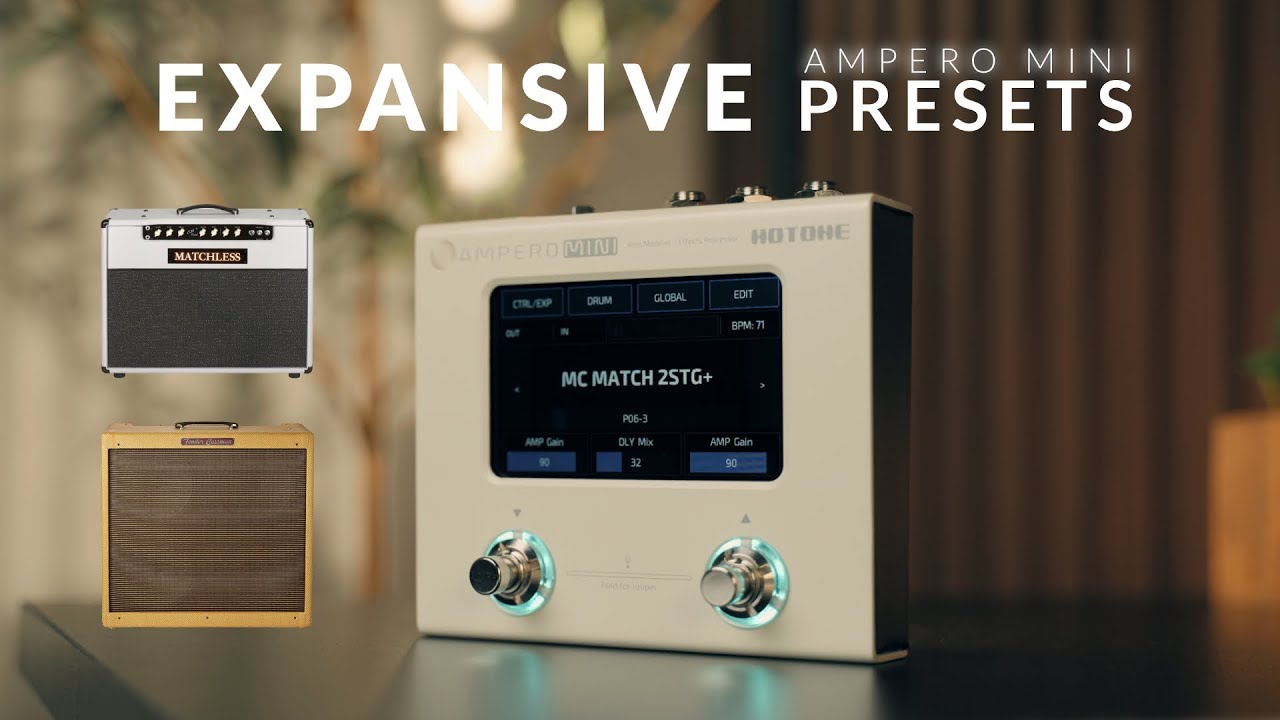 Fender + Matchless Presets | Ampero Mini