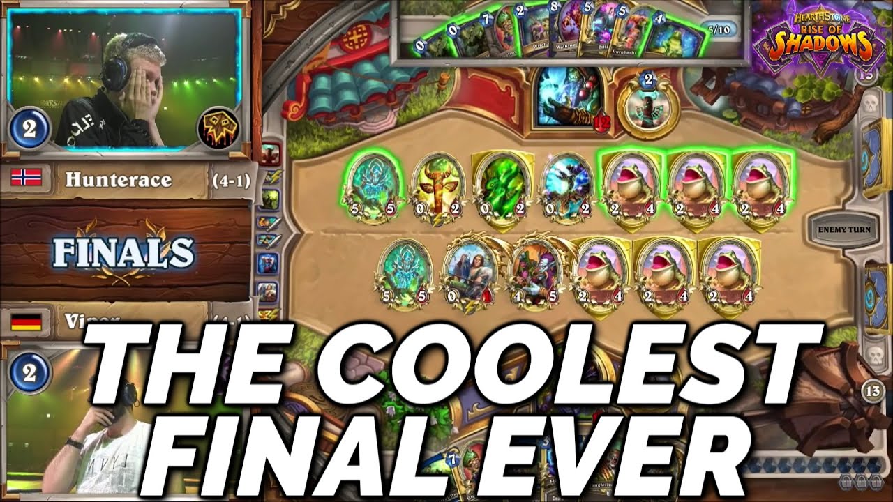 THE COOLEST FINAL EVER HearthStone HCT World Championship 2019