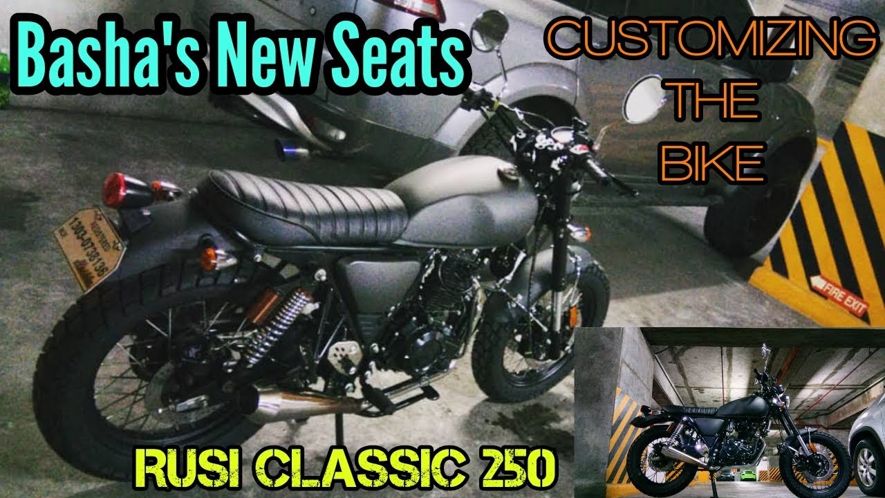 CUSTOMS SEATS FOR RUSI CLASSIC 250