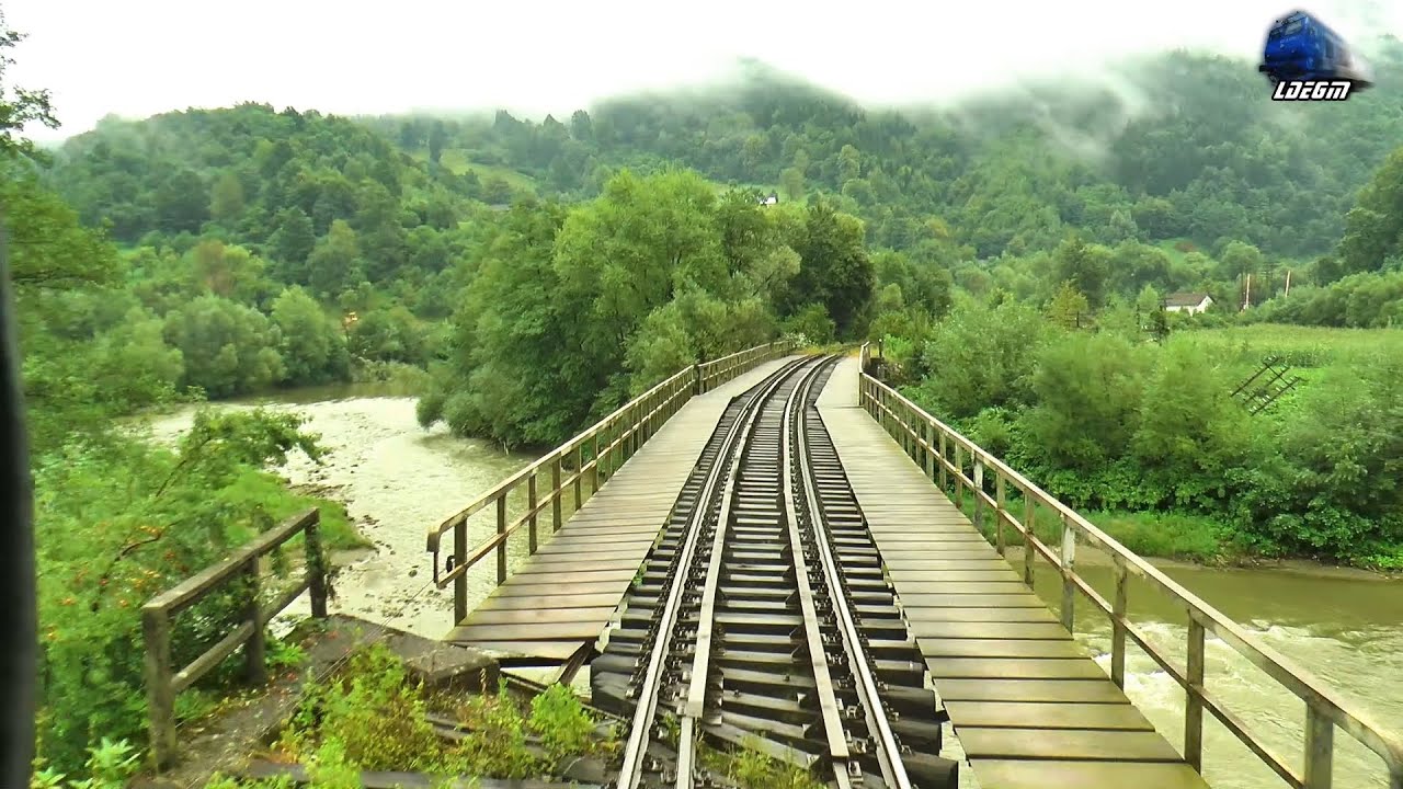 Train Backview Vișeu de Jos-Leordina-Petrova-Vișeu Bistra-Valea Vișeului - 19 August 2020