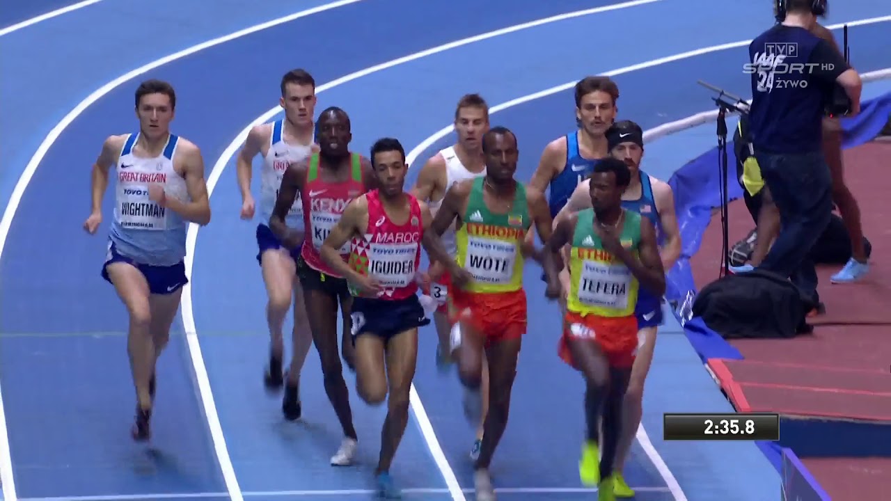 Men's 1500m FINAL WIC Birmingham 2018 (Marcin Lewandowski)