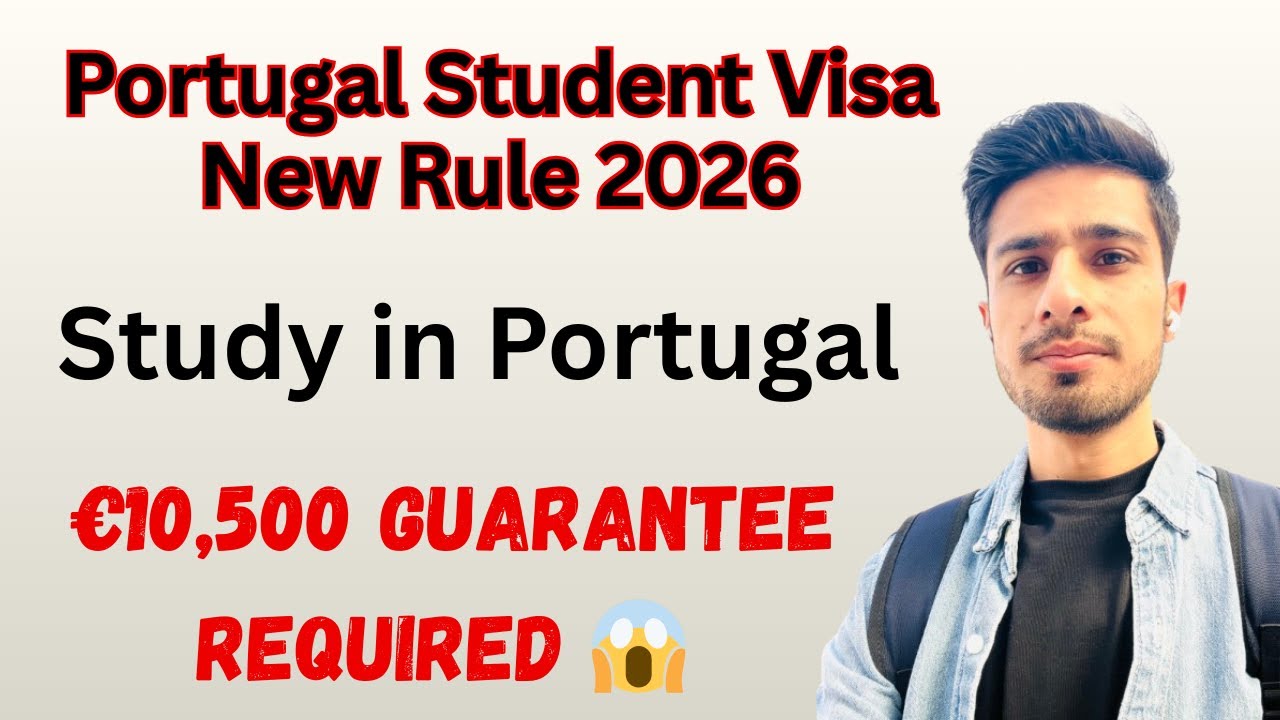 Portugal Student Visa New Rule 2026 | Portugal study visa | Study in Portugal #studyvisa