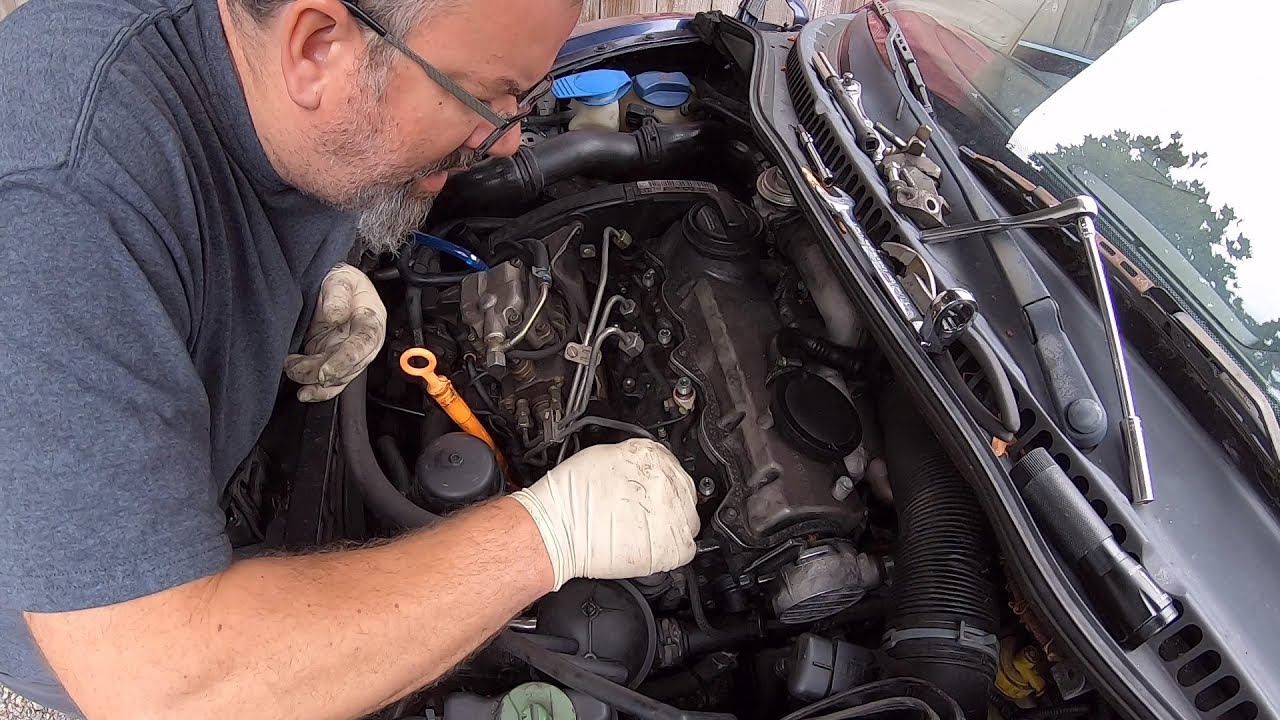 1.9 TDI ALH Homemade fuel injector removal tool how to