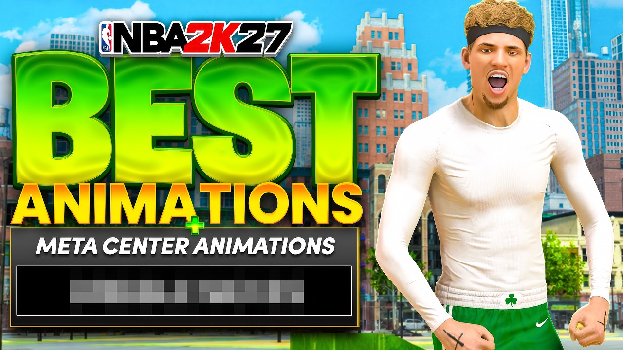 ЛУЧШИЕ АНИМАЦИИ ЦЕНТРОВ в NBA 2K27! (Стили движения + Броски в прыжке + Данки И МНОГОЕ ДРУГОЕ)