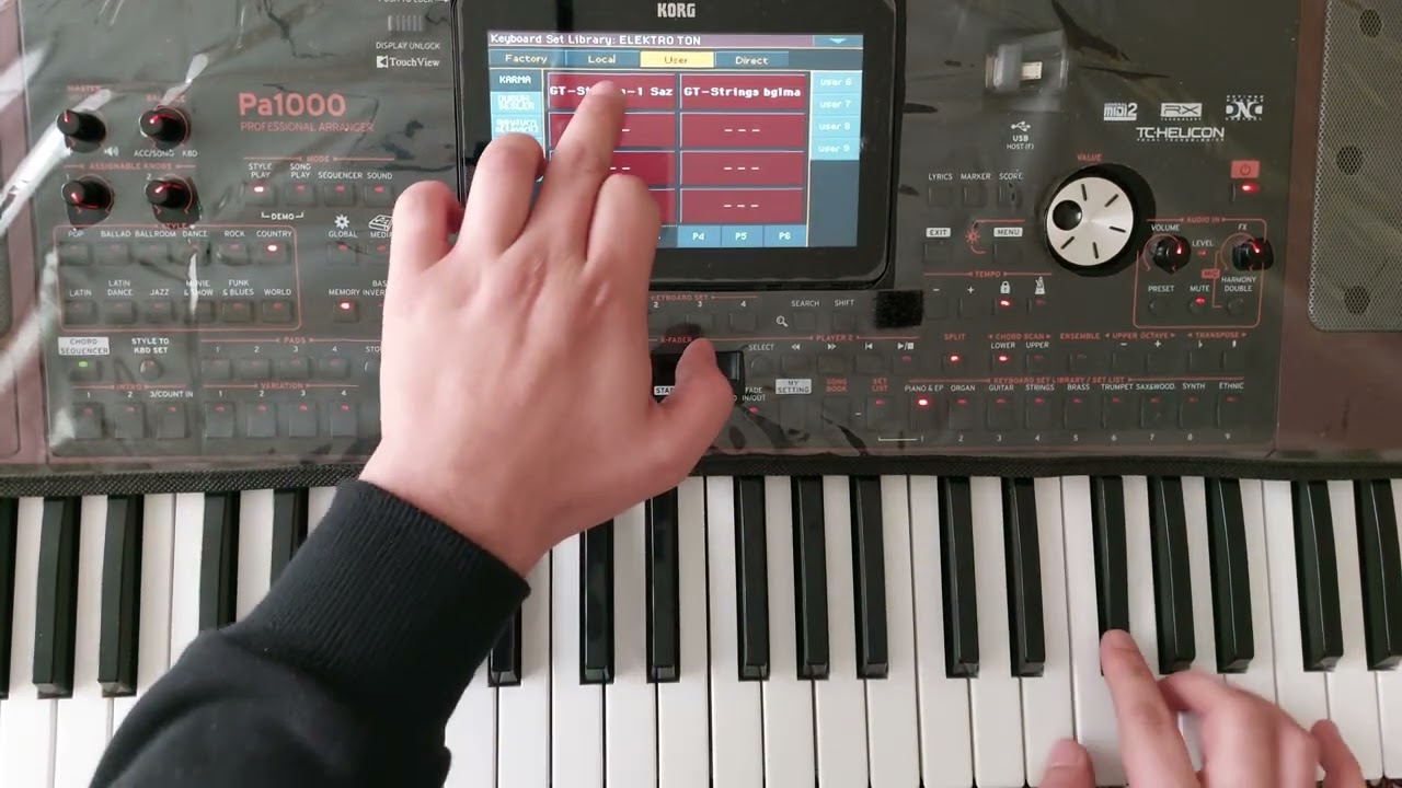 Korg pa1000 Sen Yanlış Yaptın