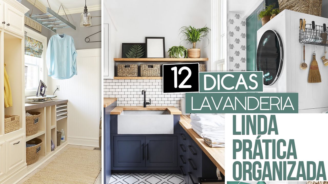 Lavanderia Linda Pratica e Organizada | 12 Dicas