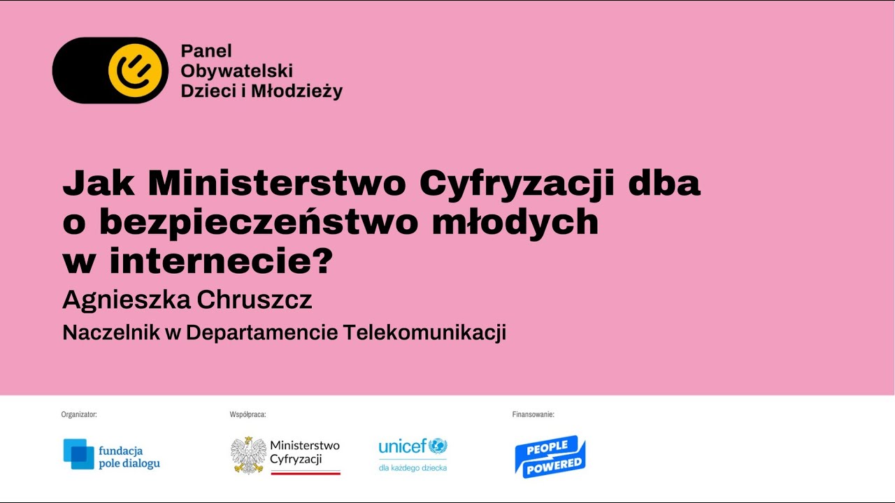 PODiM. Prezentacja ekspercka - Agnieszka Chruszcz, Ministerstwo Cyfryzacji