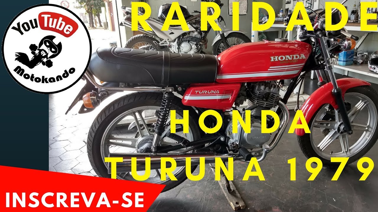 Honda Turuna 1979 - Detalhes de uma lenda