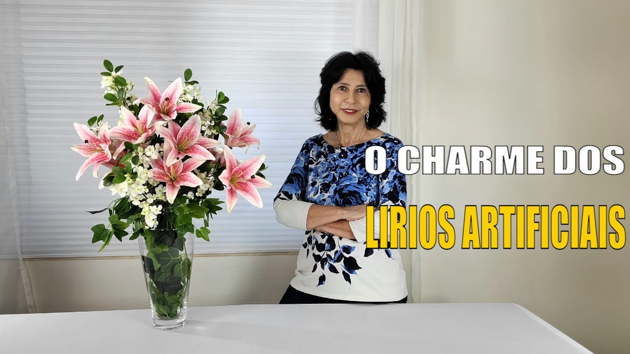 Como Fazer um Lindo Arranjo Desconstruído de Lírio Holandês