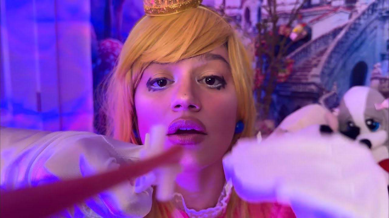 ASMR~ Princess Peach Pierces Your Tongue | Mario Bros.