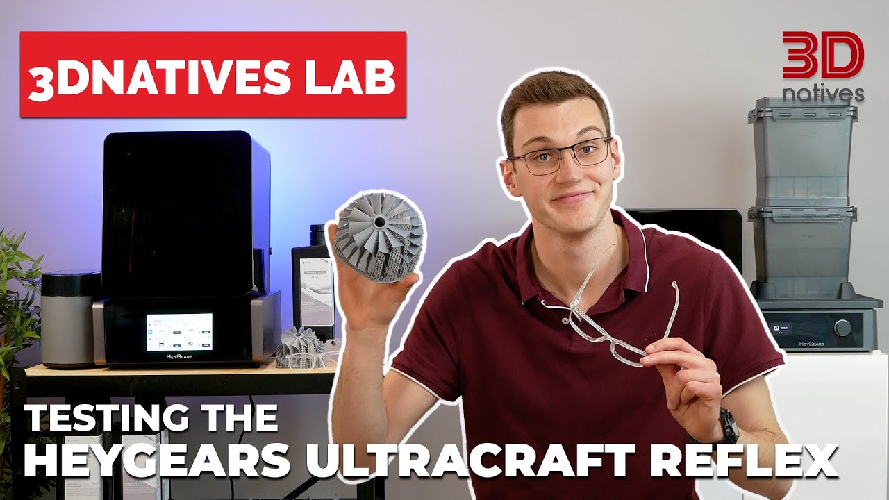 The Best Resin 3D Printer Under $1,500? HeyGears UltraCraft Reflex 3D Printer Review | 3Dnatives Lab