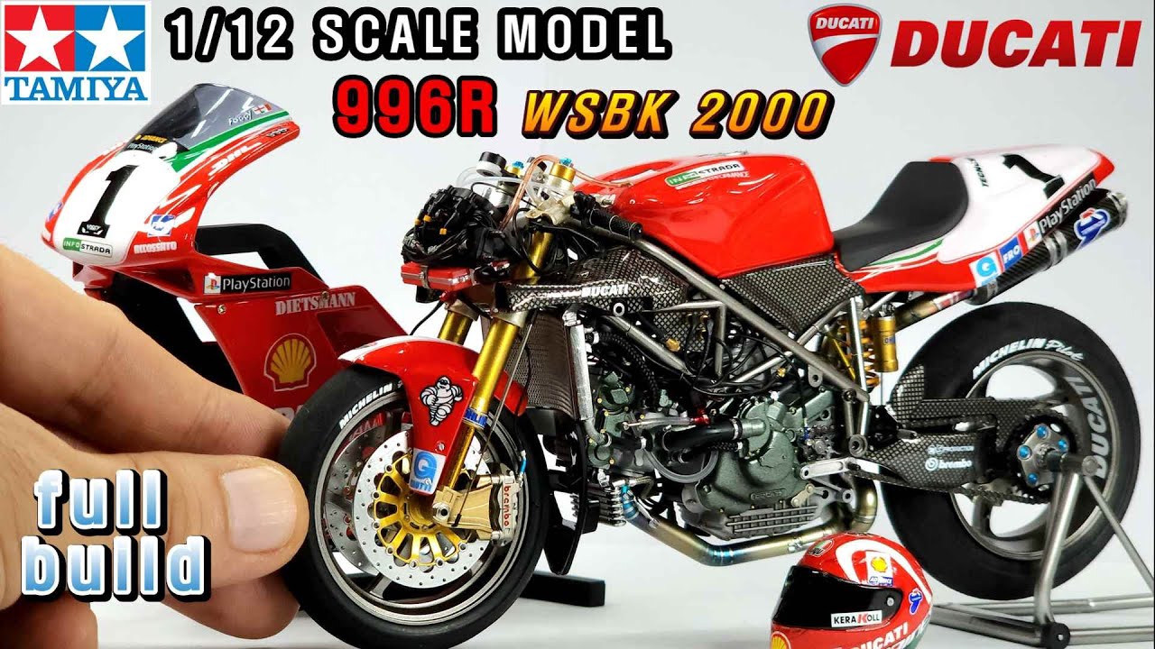 [TAMIYA] 1/12 DUCATI 996R WSBK 2000
