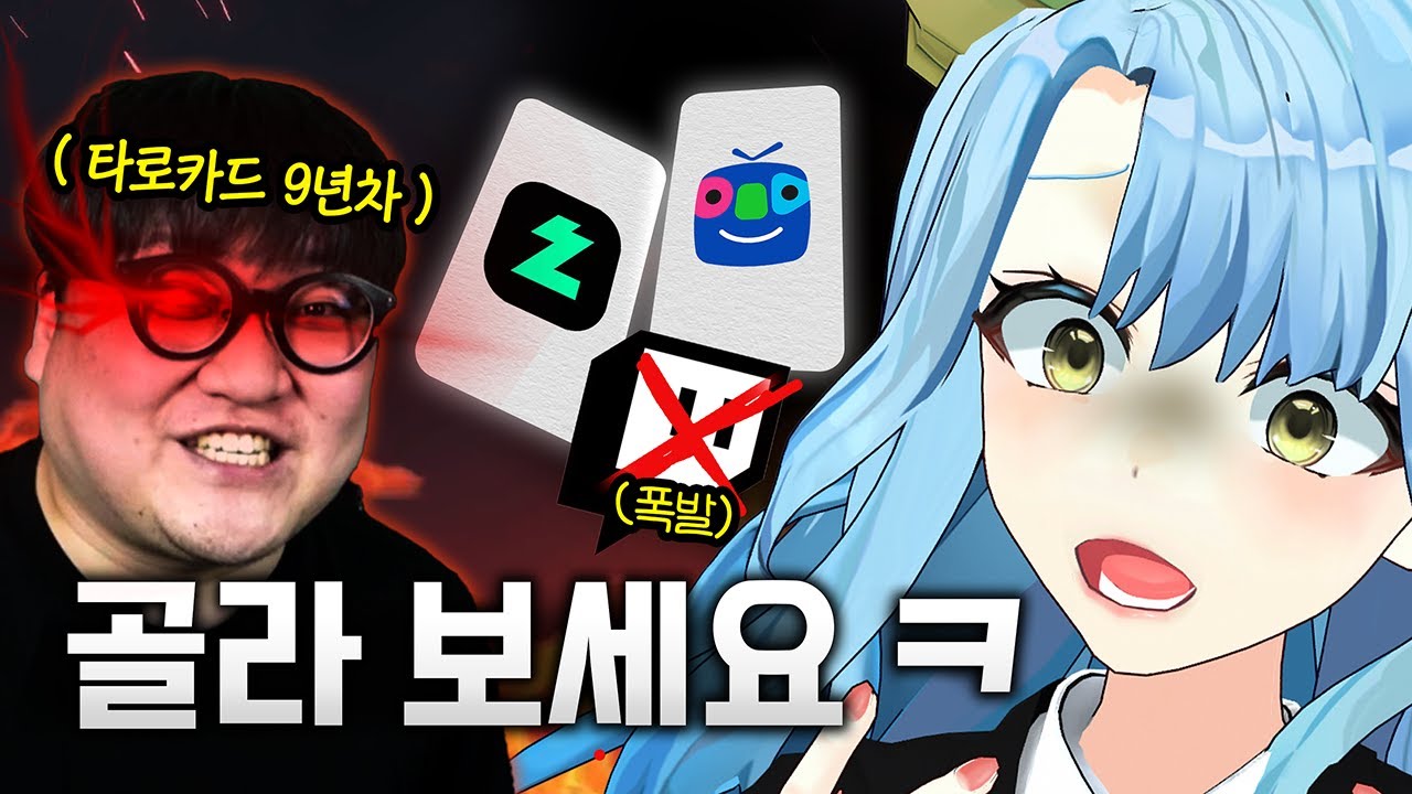 네이버 치지직 전망, 타로카드에 물어봄