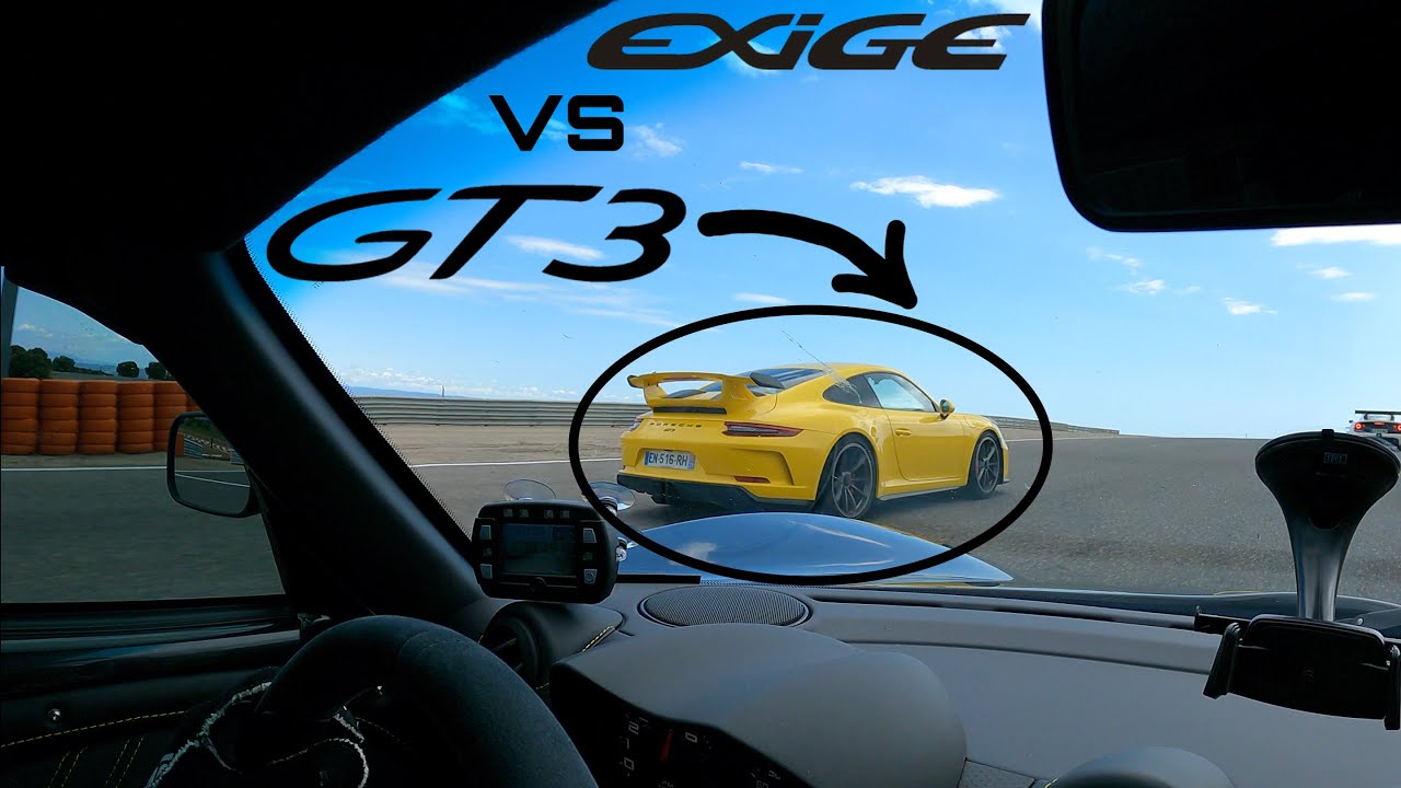 LOTUS EXIGE 380 SPORT VS PORSCHE 991 GT3 - LE MONSTRE ANGLAIS SE RÉVEILLE !