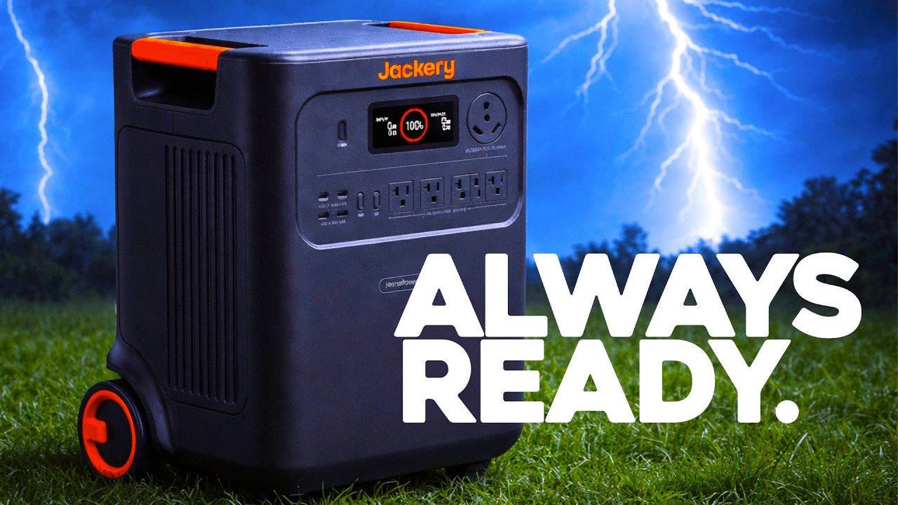 Power when you need it! Jackery HomePower 3600 Plus