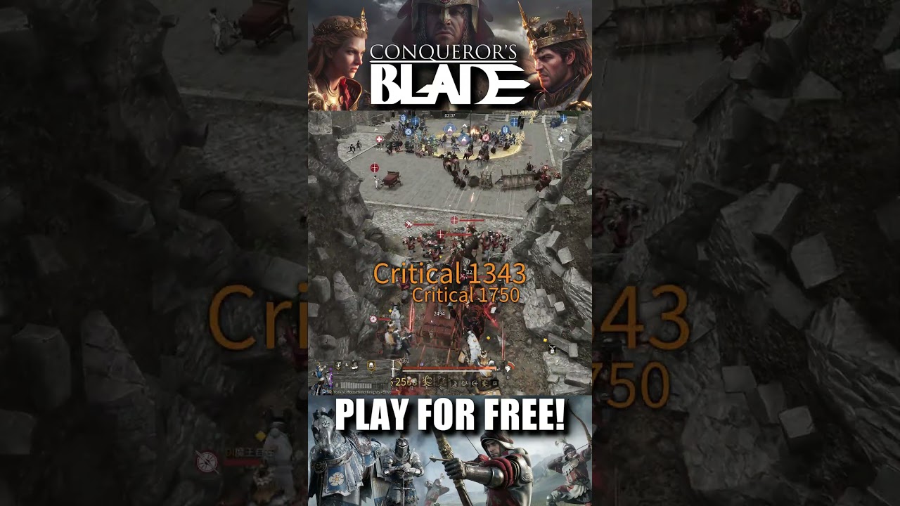 Conqueror's Blade -🤫🤫🤫🤫🤫 PLAY FOR FREE! 