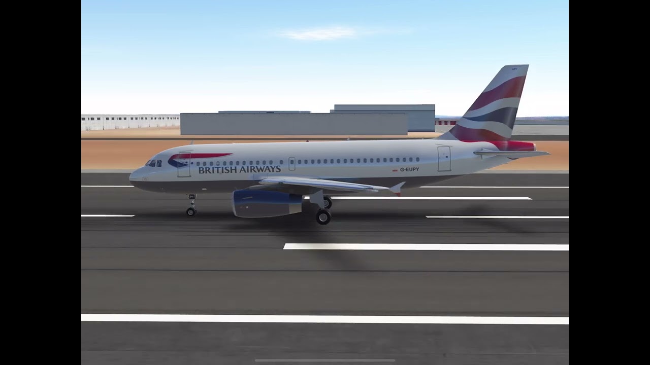BA582 Takeoff And Landing