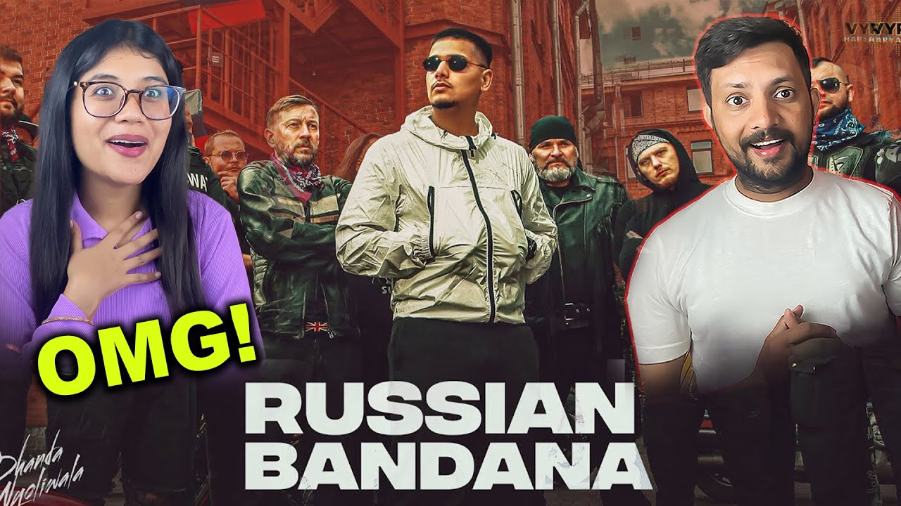 Dhanda Nyoliwala Reaction - Russian Bandana (Music Video) | Deepesh Goyal | VYRL Haryanvi