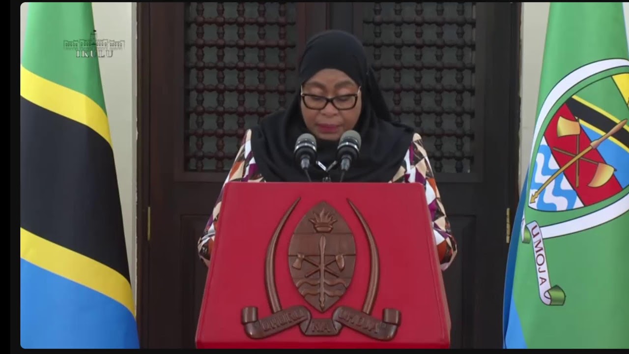 RAIS DKT. SAMIA AKIZUNGUMZA NA VYOMBO VYA HABARI – CHAMWINO, DODOMA