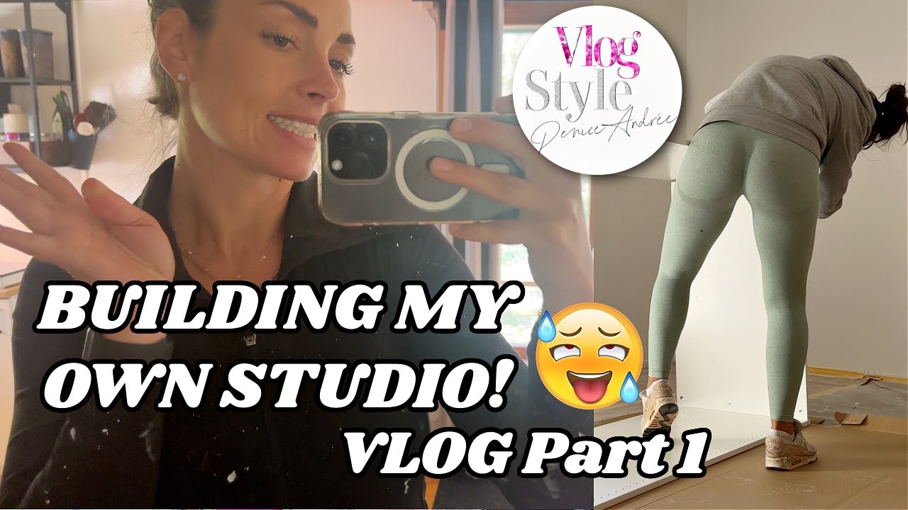 Building my STUDIO House VLOG Part 1