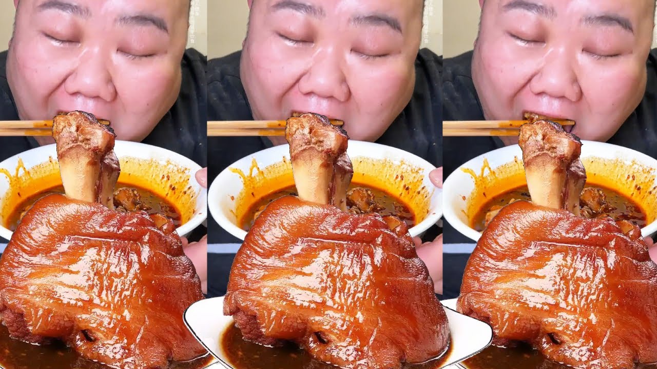【大胃王挑戰】挑戰花1000元吃成都蹄花，一整個軟爛脫骨入口即化，蘸上秘製辣醬大口嗦過癮｜Food Challenge【櫻木花胖】