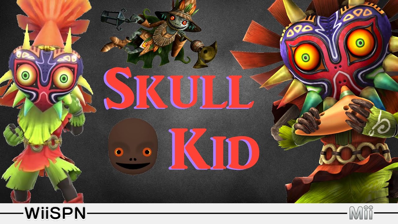 Mii Maker: How To Create Skull Kid!