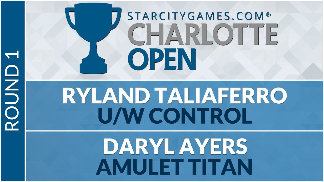 SCGCHAR - Round 1 - Ryland Taliaferro vs Daryl Ayers