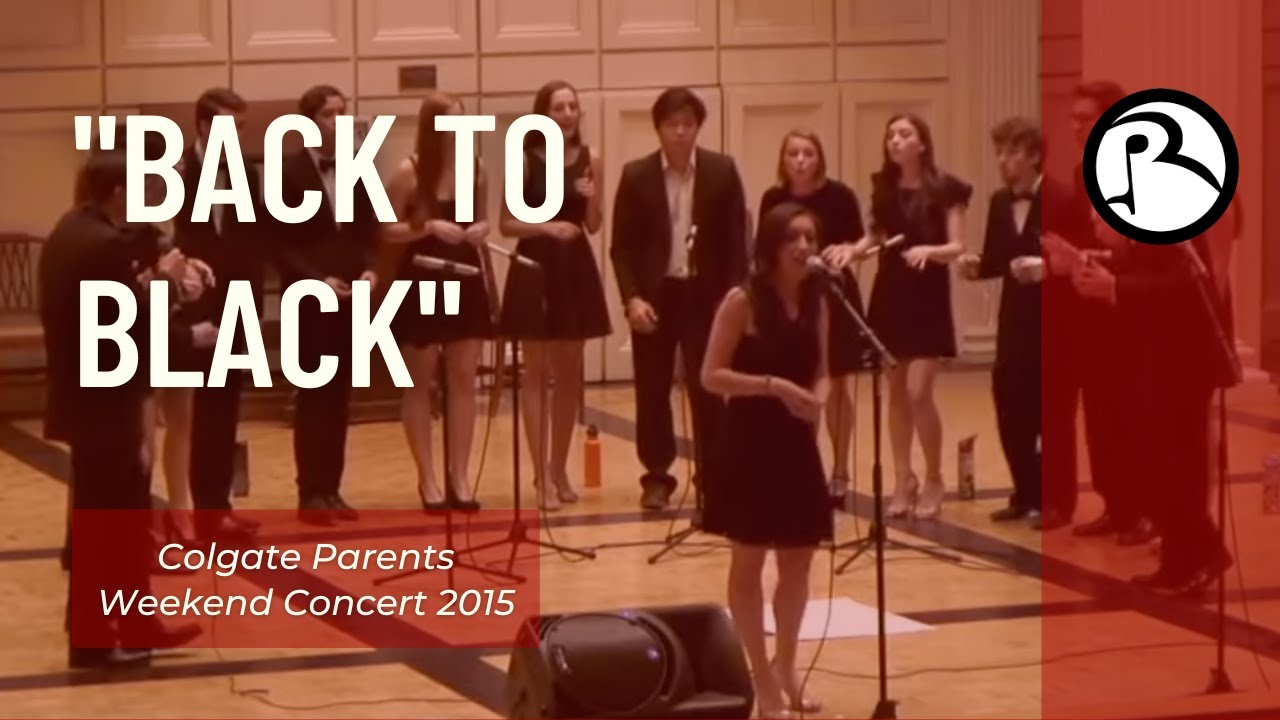 Back to Black – Colgate Resolutions A Cappella
