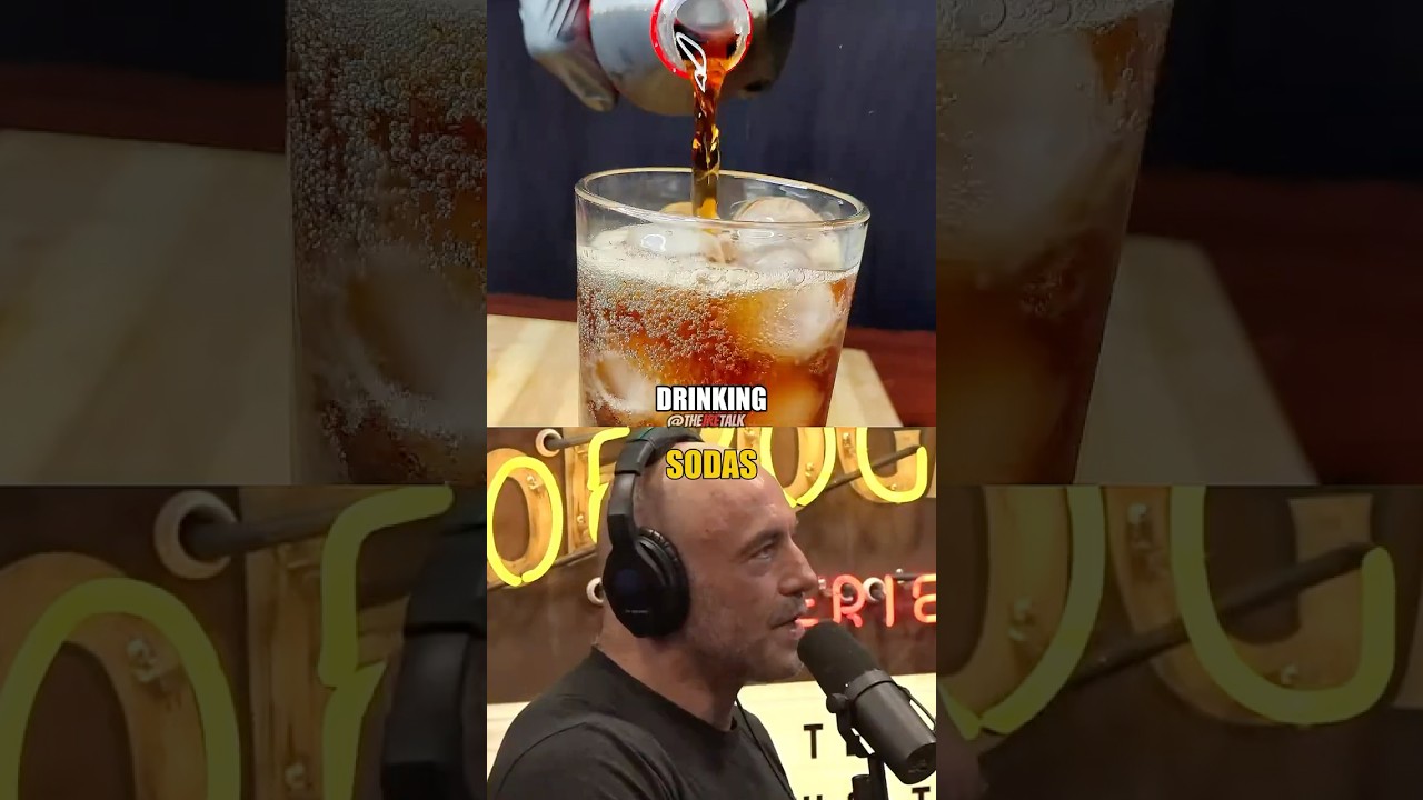 Joe Rogan on Drinking 7 Energy Drinks a Night                                         #shorts