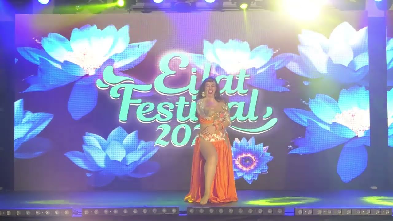 Orit Maftsir @ Eilat festival 2022 with the Festiva's group- Choreography by @oritmaftsir5861
