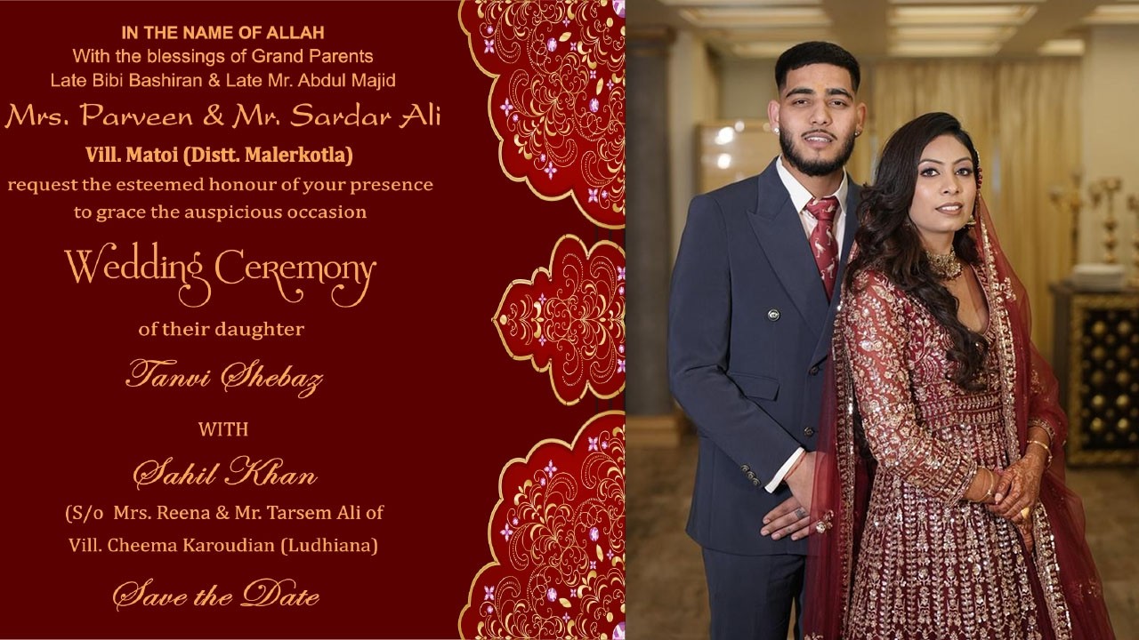 Tanvi Shehbaz Weds Sahil Khan | Exclusive Wedding Sardar Ali Daughter | Punjab Live Tv - 14 Feb 2026
