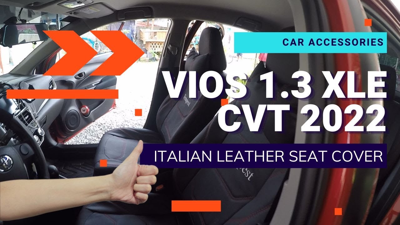 Customized Italian Seat Cover - Toyota Vios 1.3 XLE CVT 2022