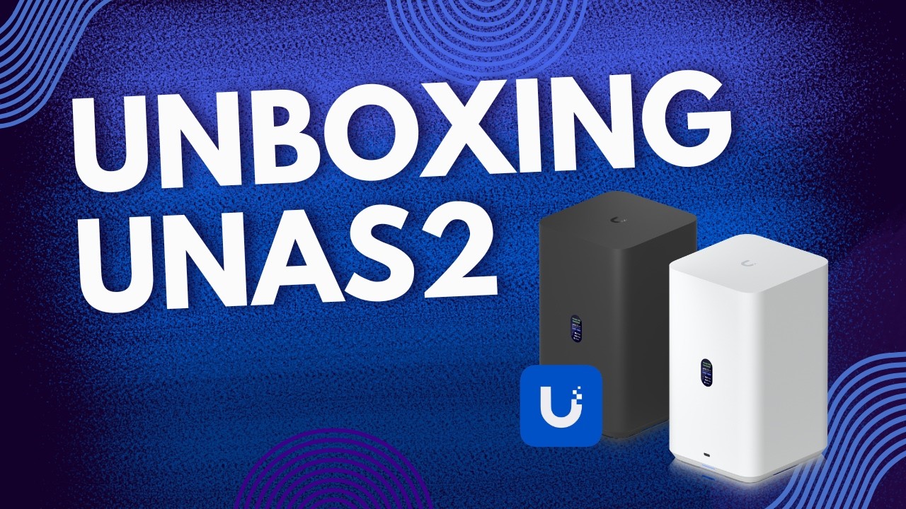 UBIQUITI UNAS2: UNBOXING E PRIMEIRAS IMPRESSÕES
