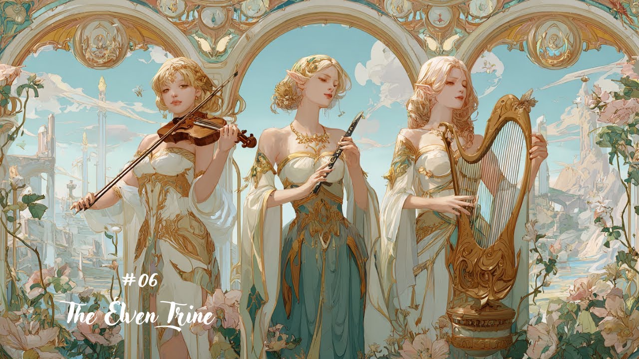 【Celtic-inspired fantasy music for relaxation】#06 The Elven Trine – Instrumental