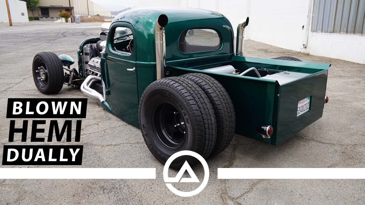 600HP Blown 392 Hemi International Dually Rat Rod