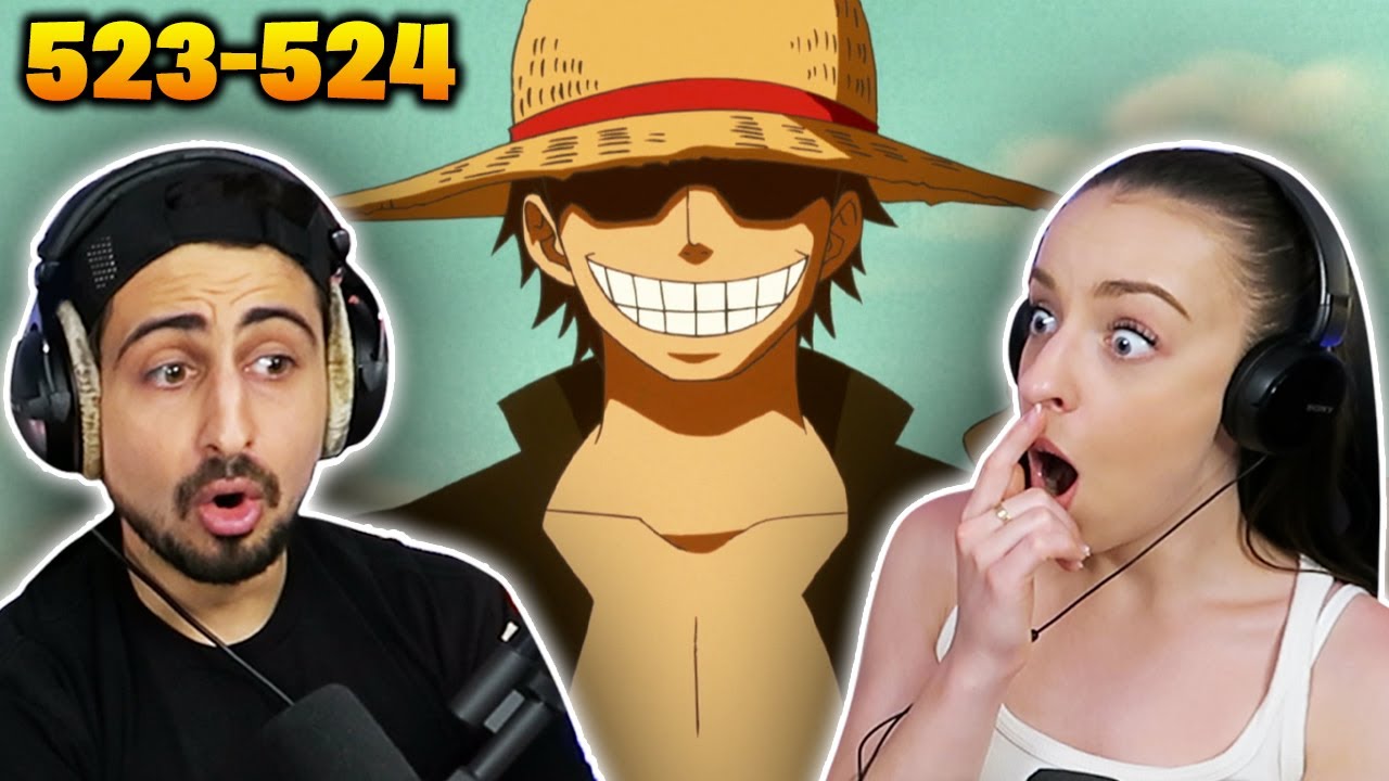 THE HAT WAS HIS?! *ONE PIECE* Episodes 523 & 524 REACTIONS!