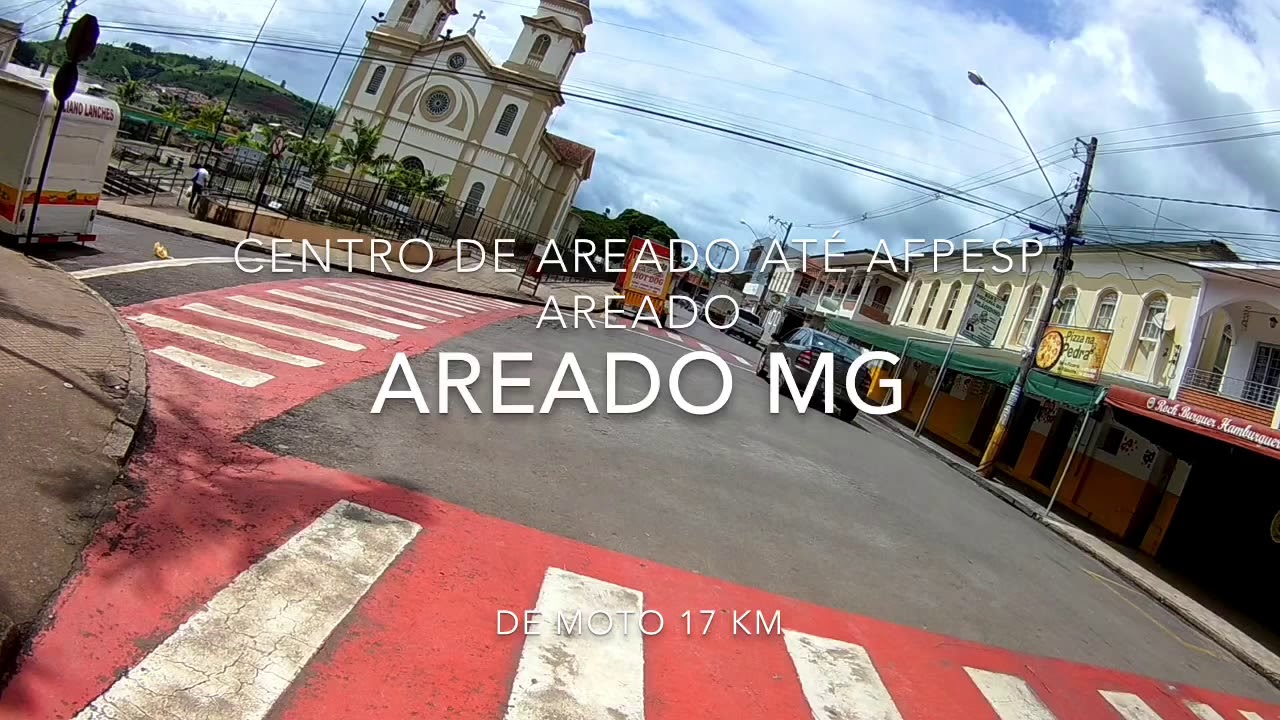 Afpesp Areado estrada de terra