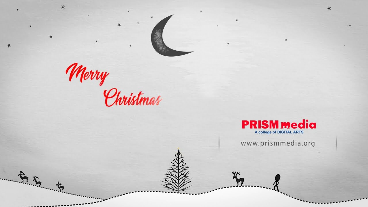 We Wish You a Merry Christmas. motion graphic work I Prism media