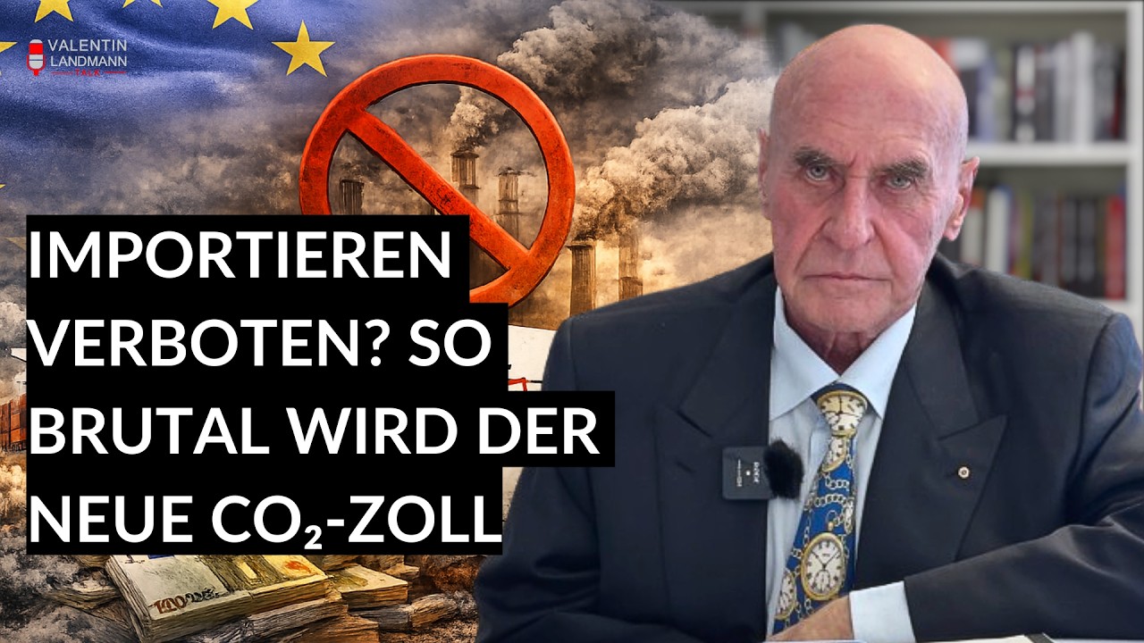 IMPORTIEREN VERBOTEN? SO BRUTAL WIRD DER NEUE CO₂-ZOLL - Valentin Landmann Talk