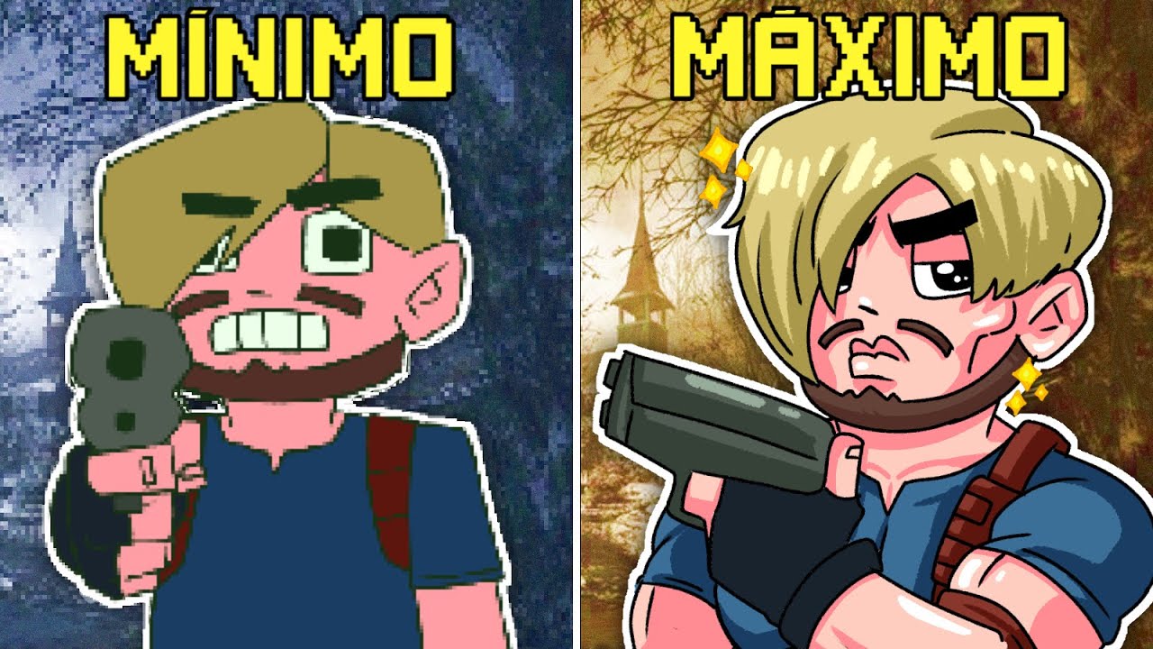Joguei o MESMO JOGO só que no LOW e no ULTRA para comparar