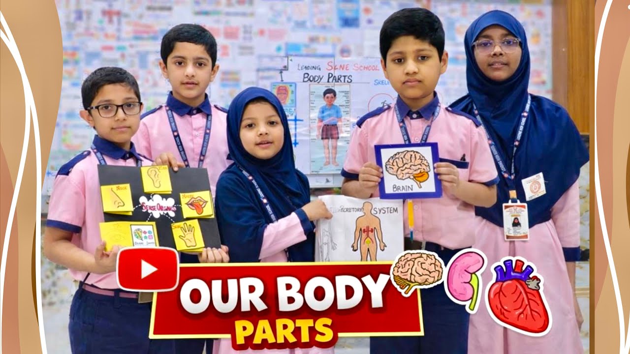 Our Body Parts | School Students Presentation | Learning with Fun