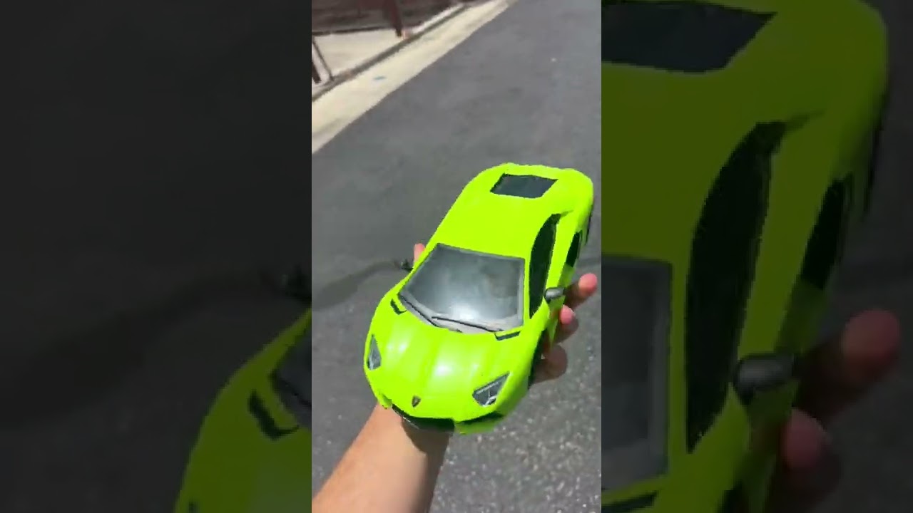 WHEN THE LITTLE LAMBORGHINI COMES TO LIFE 😳 - #shorts