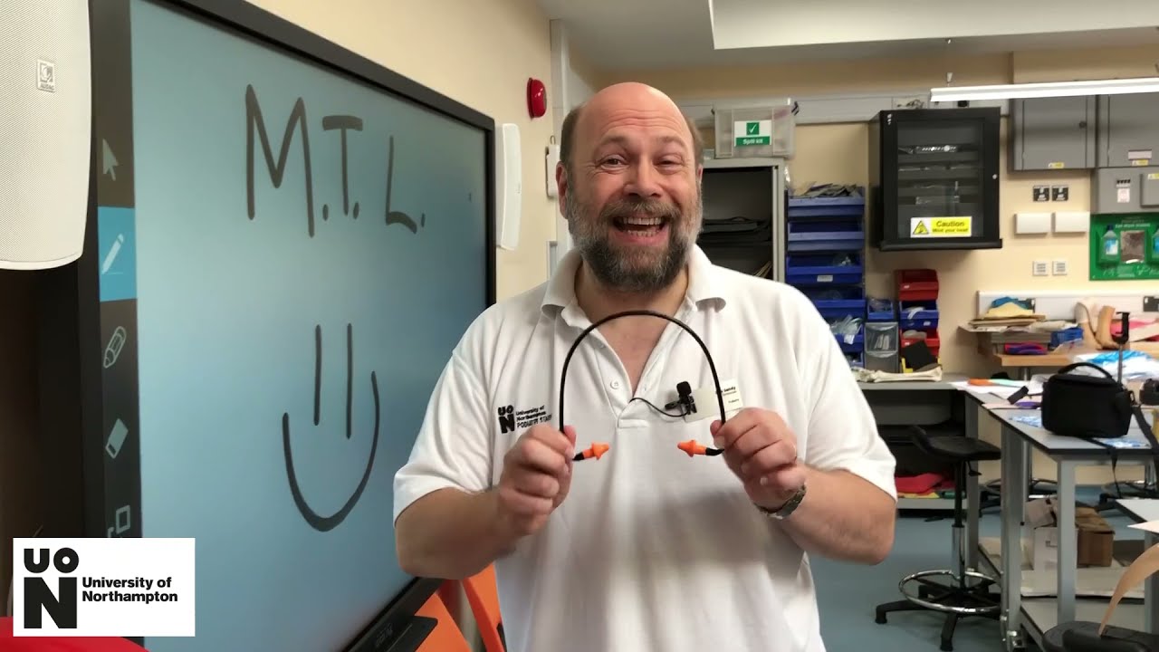 Introduction to the Orthotics Lab at the Northampton School of Podiatry