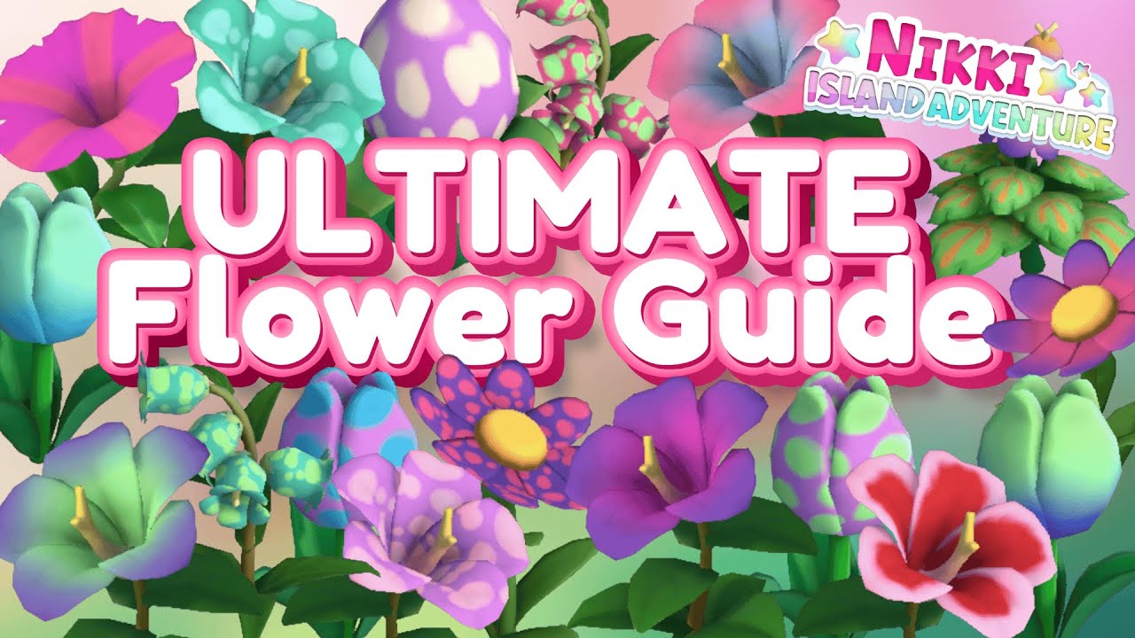 ULTIMATE FLOWER GUIDE FOR HELLO KITTY ISLAND ADVENTURE 🌱 🌺 (2024 Guide)