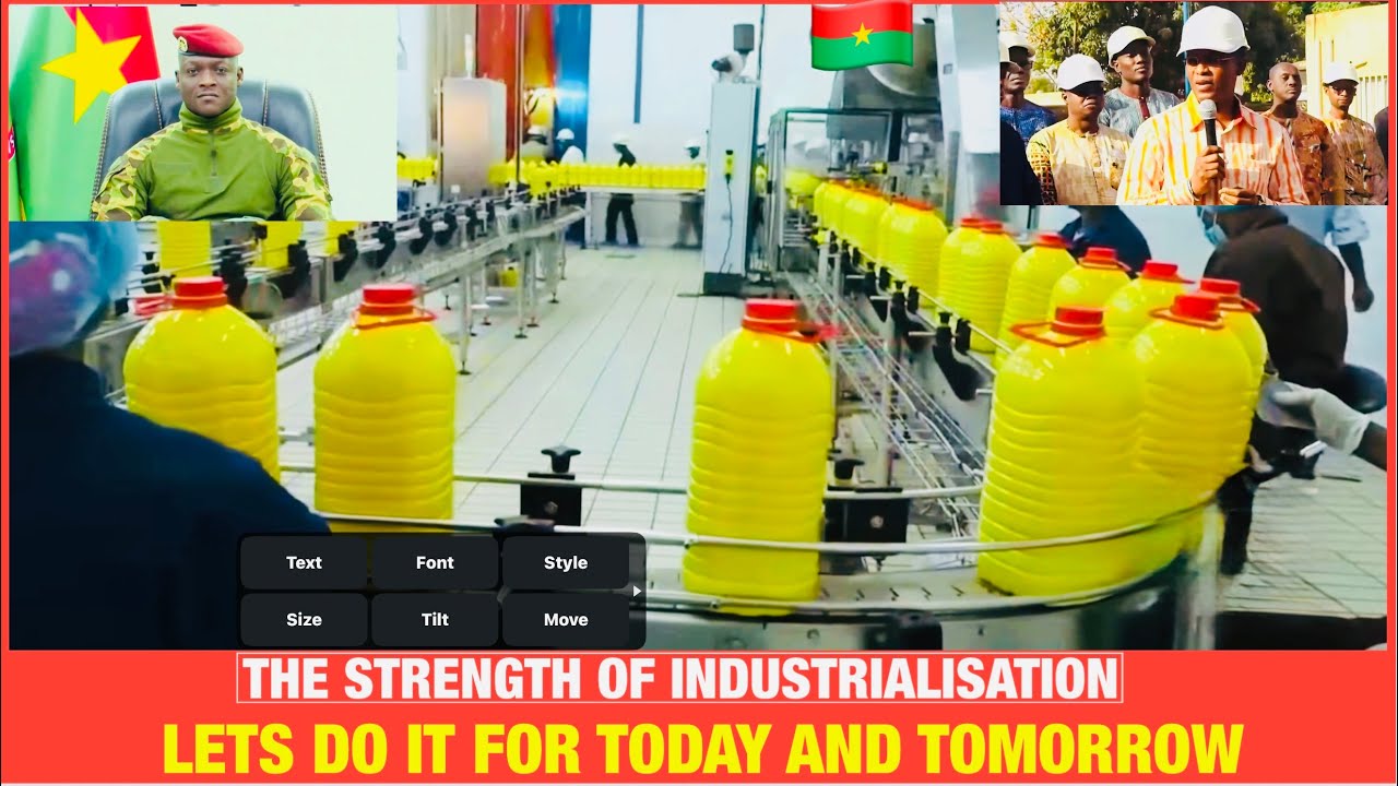 Industrialisation: Economic Transformation In Burkina Faso 
